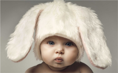 

Cute Baby Poster for room and home décor Paper Print(12 inch X 18 inch, Rolled)