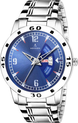 ADIXION 9541SM04 Adixion AD9541SM04 Day & Date for Menâs Analog Watch - For Men