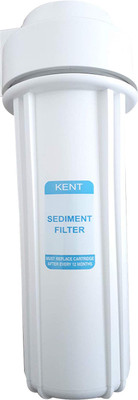 

Kent PRE Filter Plastic Sediment 195 Solid Filter Cartridge(0.5, Pack of 1)