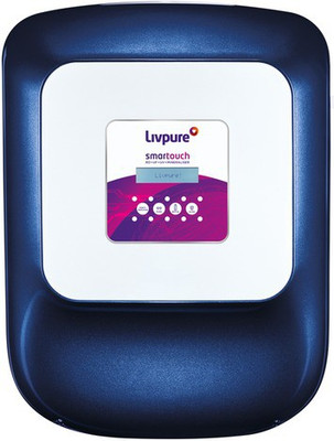 

Livpure Smart Touch RO Water Purifier 8.5 L RO + UV + UF + TDS Water Purifier(Blue)