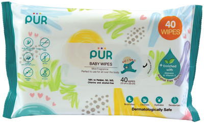 

PUR Baby Wet Wipes (40 wipes)