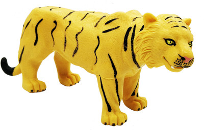 

Emob Amazing Realistic Look Wildlife Animal Tiger Figure Playset Toy for Kids(Multicolor)