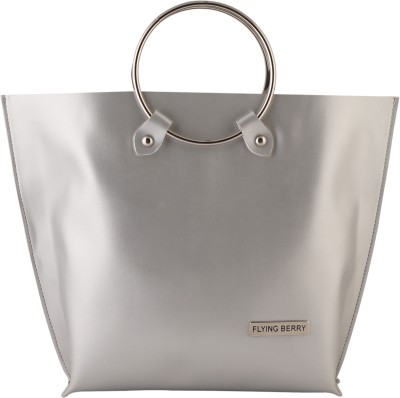 

FLYING BERRY Womens Mini Handbag Waterproof Multipurpose Bag(Silver, 10 inch)