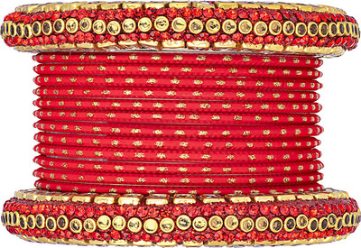 Peora Alloy Bangle Set(Pack of 14)