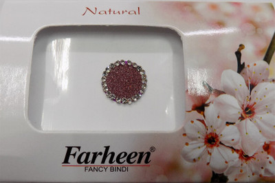 

Farheen FRN NATURAL BINDI 10 FORHEAD Multicolor Bindis(INDIAN FANCY BINDI)