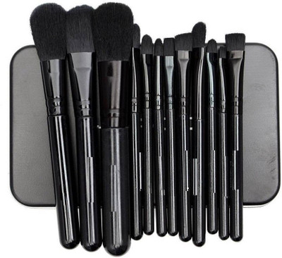 

Makeup Fever Professional Makeup Brush Set with Storage Box (Pack of 12)(Pack of 12)
