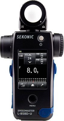 

Sekonic Speed Master L-858D Professional Camera Light Meter ( Metering for Ambient & Flash) Camera Remote Control(Black)