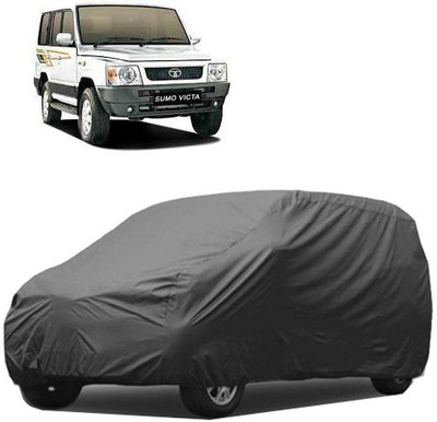 A+ RAIN PROOF Car Cover For Tata Sumo Victa (Without Mirror Pockets)(Grey)