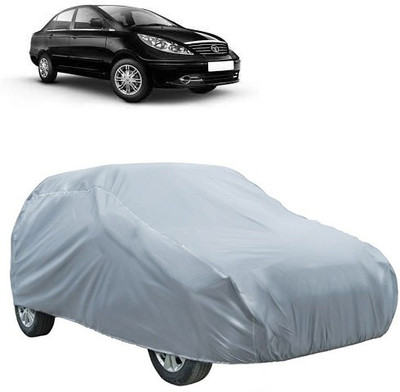 QualityBeast Car Cover For Tata Manza (Without Mirror Pockets)(Silver)
