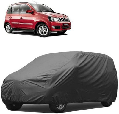 A+ RAIN PROOF Car Cover For Mahindra Quanto (Without Mirror Pockets)(Grey)