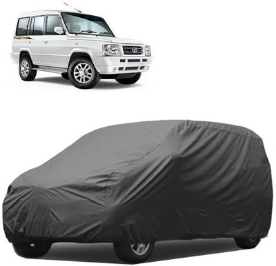 A+ RAIN PROOF Car Cover For Tata Sumo Gold (Without Mirror Pockets)(Grey)