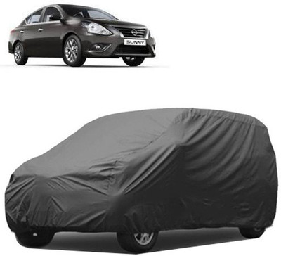 A+ RAIN PROOF Car Cover For Nissan Sunny (Without Mirror Pockets)(Grey)