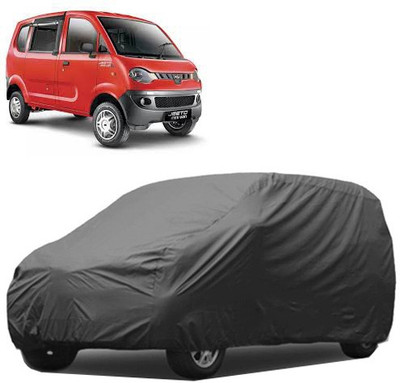 Kuchipudi Car Cover For Mahindra Jeeto (Without Mirror Pockets)(Grey)