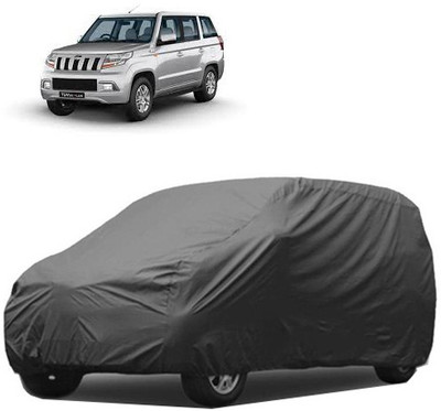 A+ RAIN PROOF Car Cover For Mahindra TUV300 (Without Mirror Pockets)(Grey)