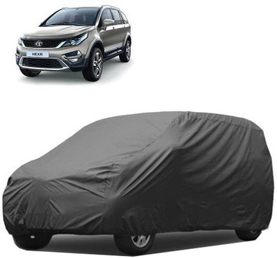 A+ RAIN PROOF Car Cover For Tata Hexa (Without Mirror Pockets)(Grey)