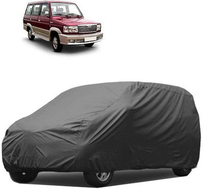 A+ RAIN PROOF Car Cover For Toyota Qualis (Without Mirror Pockets)(Grey)