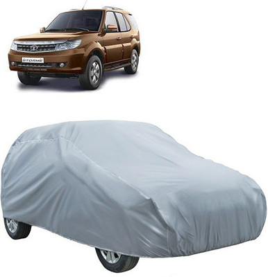 QualityBeast Car Cover For Tata Safari Storme (Without Mirror Pockets)(Silver)