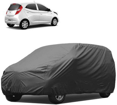 A+ RAIN PROOF Car Cover For Hyundai Eon (Without Mirror Pockets)(Grey)