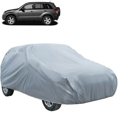 QualityBeast Car Cover For Maruti Suzuki Grand Vitara (Without Mirror Pockets)(Silver)