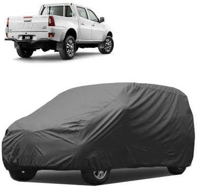 A+ RAIN PROOF Car Cover For Tata Xenon (Without Mirror Pockets)(Grey)