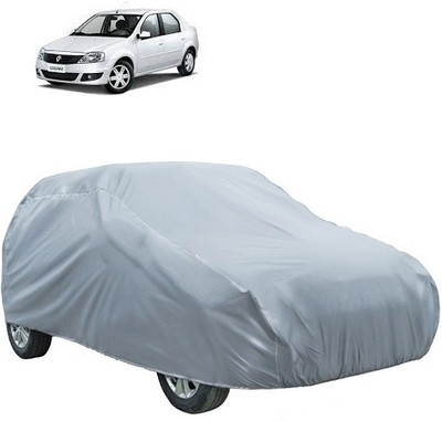 Kuchipudi Car Cover For Mahindra Logan (Without Mirror Pockets)(Silver)