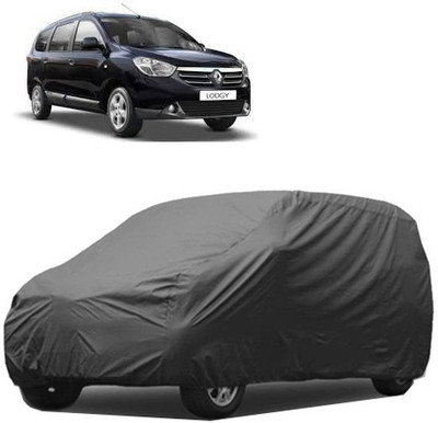 Kuchipudi Car Cover For Renault Lodgy (Without Mirror Pockets)(Grey)