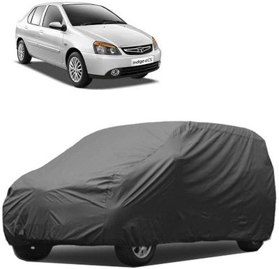 A+ RAIN PROOF Car Cover For Tata Indigo eCS (Without Mirror Pockets)(Grey)