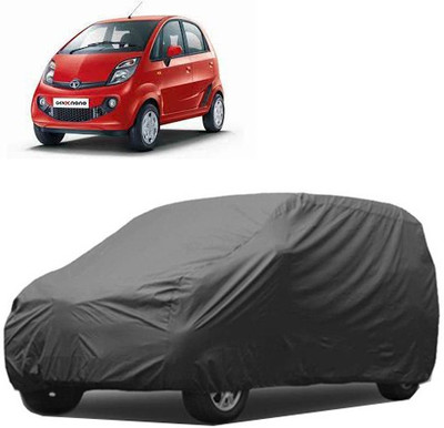 A+ RAIN PROOF Car Cover For Tata Nano Genx (Without Mirror Pockets)(Grey)