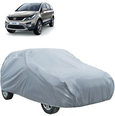 QualityBeast Car Cover For Tata Hexa (Without Mirror Pockets)(Silver)