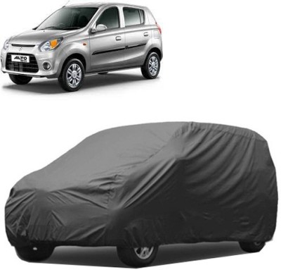 A+ RAIN PROOF Car Cover For Maruti Suzuki Alto 800 (Without Mirror Pockets)(Grey)