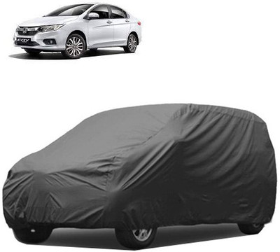 A+ RAIN PROOF Car Cover For Honda City ZX (Without Mirror Pockets)(Grey)