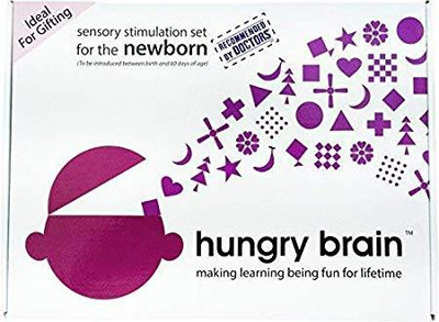 

hungry brain Sensory Stimulation Set for New Born(White)