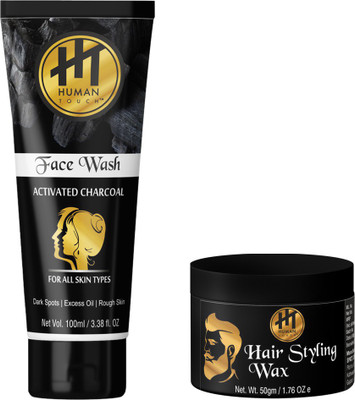 

HUMAN TOUCH Face Wash & Hair Styling Wax Pack Of 2(Set of 2)
