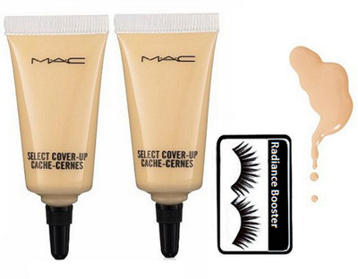 

radiance booster Eyelashes & Select Cover up Concealer (Pack Of 2)(Set of 3)