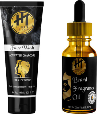 

HUMAN TOUCH Face Wash & Beard Fragrance Oil Pack of 2(Set of 2)