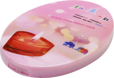 

Ear Lobe & Accessories Plastic Purse Mirror Teddi Comb(color and Designe May vary)