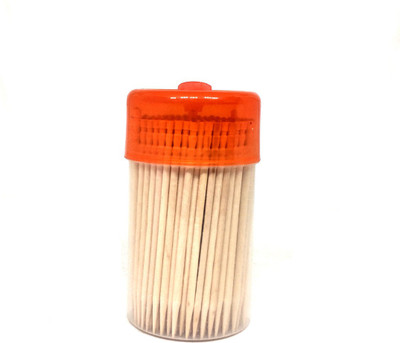 

Krishna Bamboo Toothpicks - Pack of 200(5 cm, Pack of 200)