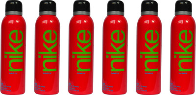 

Nike Red (Pack of 6) Body Spray - For Men(1200 ml, Pack of 6)