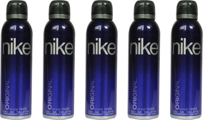 

Nike Original (Pack of 5) Body Spray - For Men(1000 ml, Pack of 5)