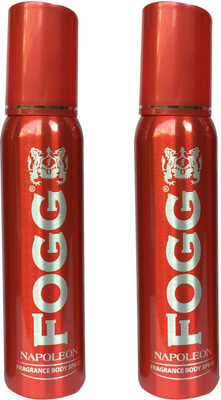 

Fogg NAPOLEON PACK OF 2 Body Spray - For Men & Women(240 ml, Pack of 2)