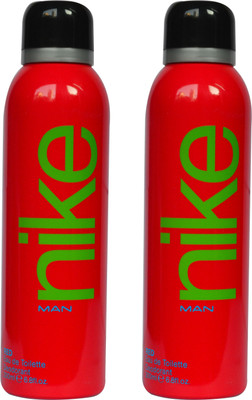 

Nike Red (Pack of 2) Body Spray - For Men(400 ml, Pack of 2)