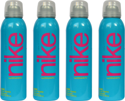 

Nike Azure (Pack of 4) Body Spray - For Women(800 ml, Pack of 4)