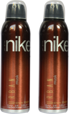 

Nike Urban Musk (Pack of 2) Body Spray - For Men(400 ml, Pack of 2)