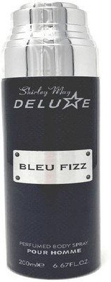 

Shirley may DELUXE BLEU FIZZ Deodorant Spray - For Men(200 ml)