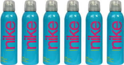 

Nike Azure (Pack of 6) Body Spray - For Women(1200 ml, Pack of 6)