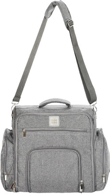 

MeeMee Stylish Multi-Function Diaper Bag (Backpack-Style, Brown) Nursery Bag(Grey)