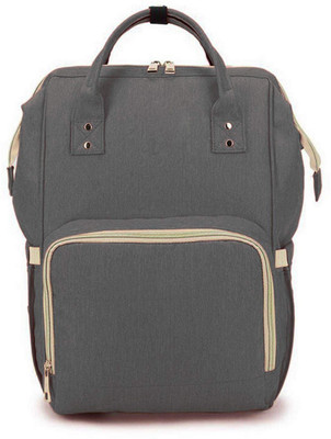 

Perfect Pricee Stylish Waterproof Multifunctional Babies Diaper BagPack for Parents/ Diaper Bag(Grey)