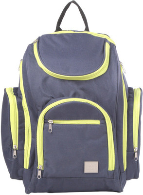 

MeeMee Stylish Multi-Function Diaper Bag with Changing Mat (Backpack-Style, Navy Blue) Nursery Bag(Navy Blue)