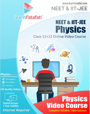 

LearnFatafat IIT-JEE and NEET Physics Complete Exam Preparation Video Course(Online)