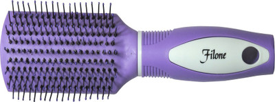 

Filone Flat Hair Brush - Purple - 9543PP